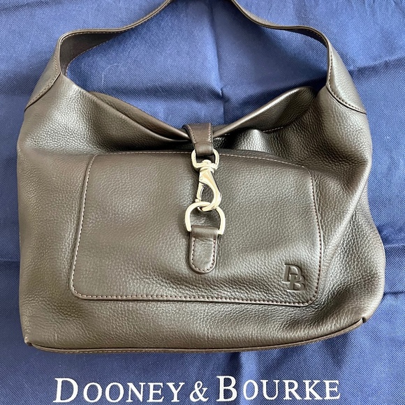 Dooney & Bourke Bags Downey And Bourke Logo Lock Shoulder Bag